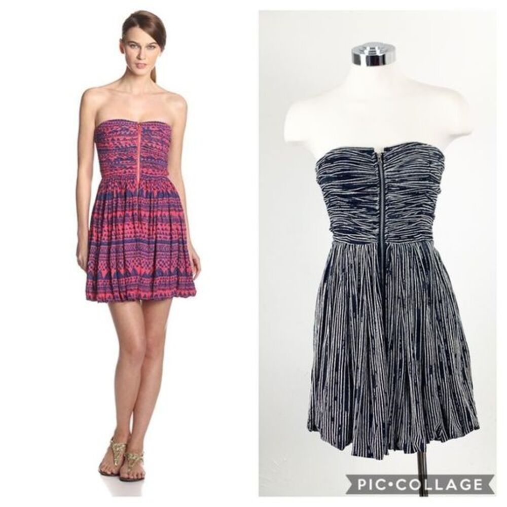 NWT Anthropologie’s Plenty by Tracy Reese Black White Sushi Dress